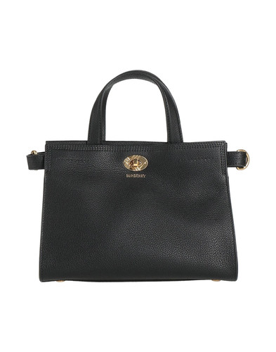 Burberry - Women - Pebbled-leather Tote - Black