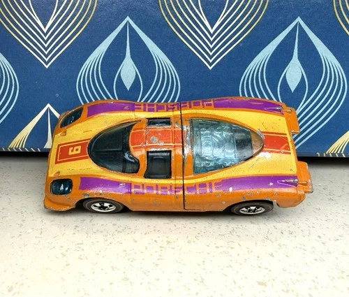 🔥 Hot Wheels Redline RARE “PORSCHE” Tampo Plastic Base Variation Porsche 917!