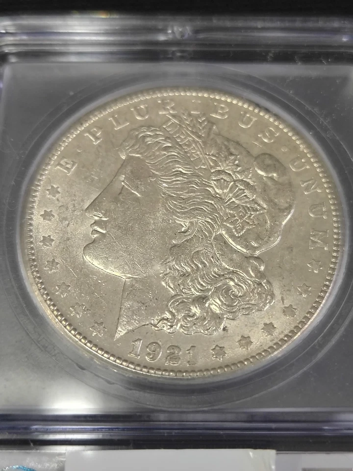 1921-S $1 Morgan Silver Dollar - Image 3 of 3