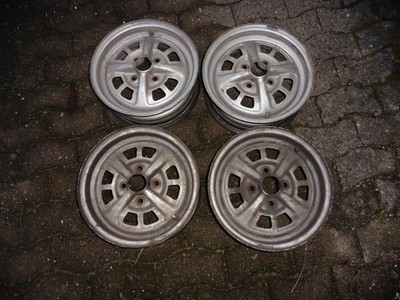 4 Stück Stahlfelgen Opel Ascona, Kadett, Manta 5 J x 13Zoll Felge ET 37,  *