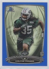 2014 Bowman Chrome Blue Refractor /199 Calvin Pryor #208 7mg