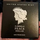 2023-S San Francisco Proof Peace Silver Dollar Coin