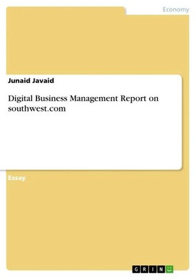 Junaid Javaid | Digital Business Management Report on [.] | Buch