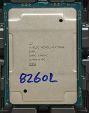 Intel Xeon Platinum 8260L CPU 2.4ghz 24 Core 165w LGA3647 processor