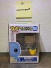 Funko Pop Games Pokemon Squirtle #504 Silver Metallic 25th Anniversary