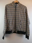 Men's Aquascutum Checked Waterproof Harrington Jacket Size: Medium