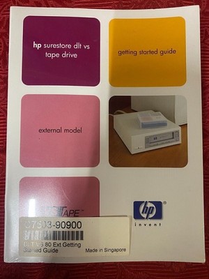 HP Surestore DLT vs Bandlaufwerk Erste Schritte MC95
