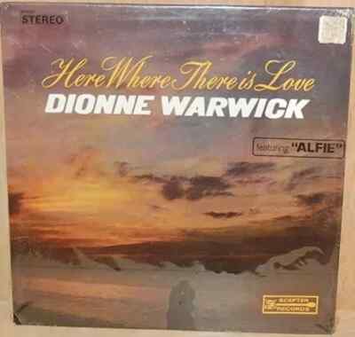 dionne warwick - Here Where There Is Love (THE VINYL MUSIC STORE)