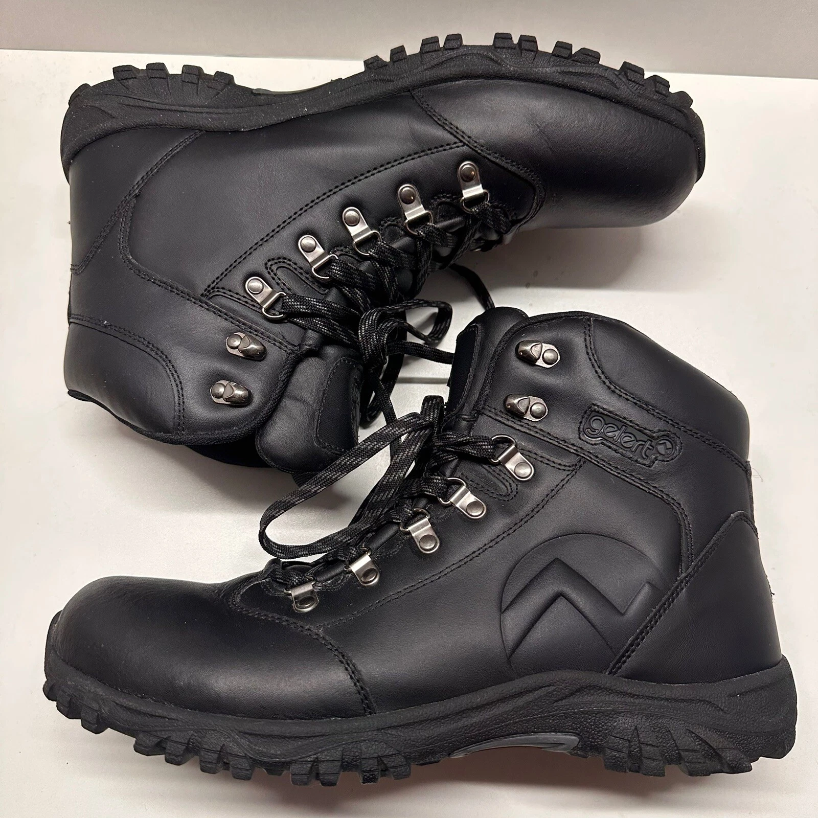 GELERT UK Leather Men's Walking Hiking Boots Black Size US 13 Camping Excellent
Opens in a new windo