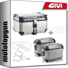 GIVI CASE OUTBACK OBKN58A + SIDE CASE ALASKA ALA36A HONDA NC 750 X 2019 19