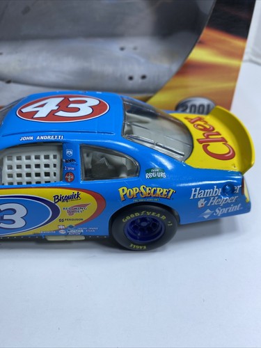 Hot Wheels 2002 Cheerios #43 John Andretti NASCAR 1:24 Diecast Car Dodge RT - Picture 3 of 10