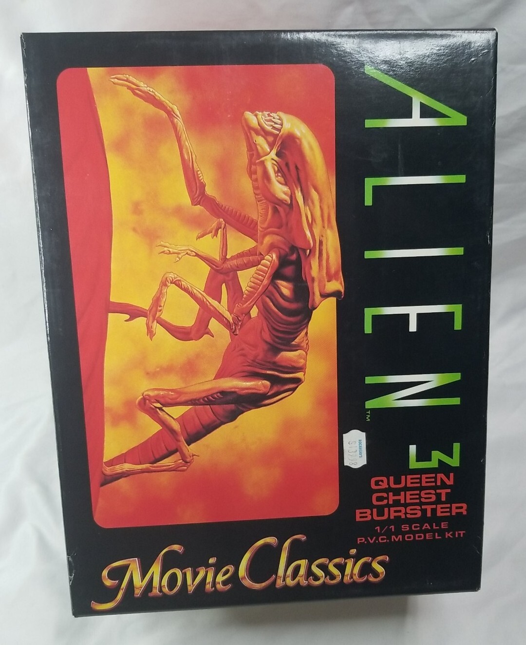 ALIEN 3 QUEEN CHESTBURSTER 1/1 scale soft pvc model kit by HALCYON 1992 ...