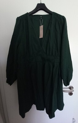 Kleid grün dunkelgrün Größe 52, kurz, von Emery Rose (siehe Details!!!) *neu*