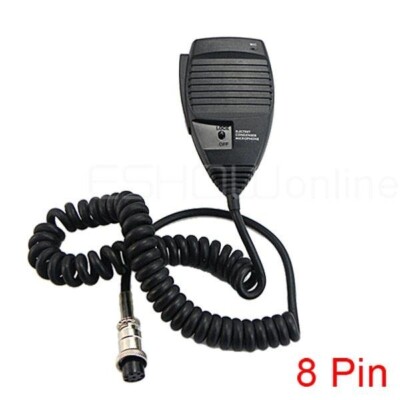 Handheld Speaker Mic Microphone Headset for Alinco 8Pin New EMS-53 Walkie Talkie