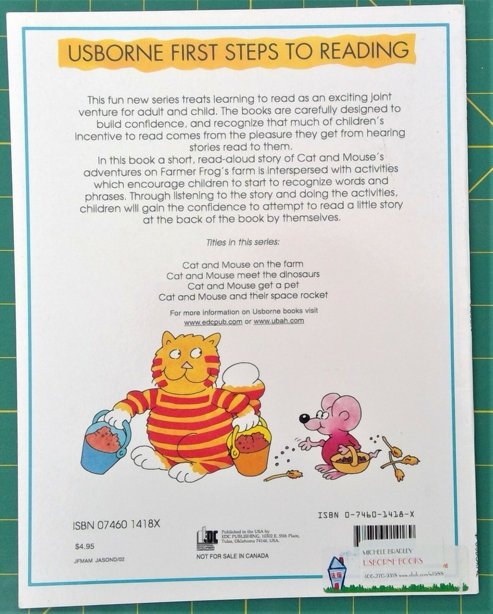 A Learn to Read Series: Cat and Mouse on the Farm by Jenny Tyler