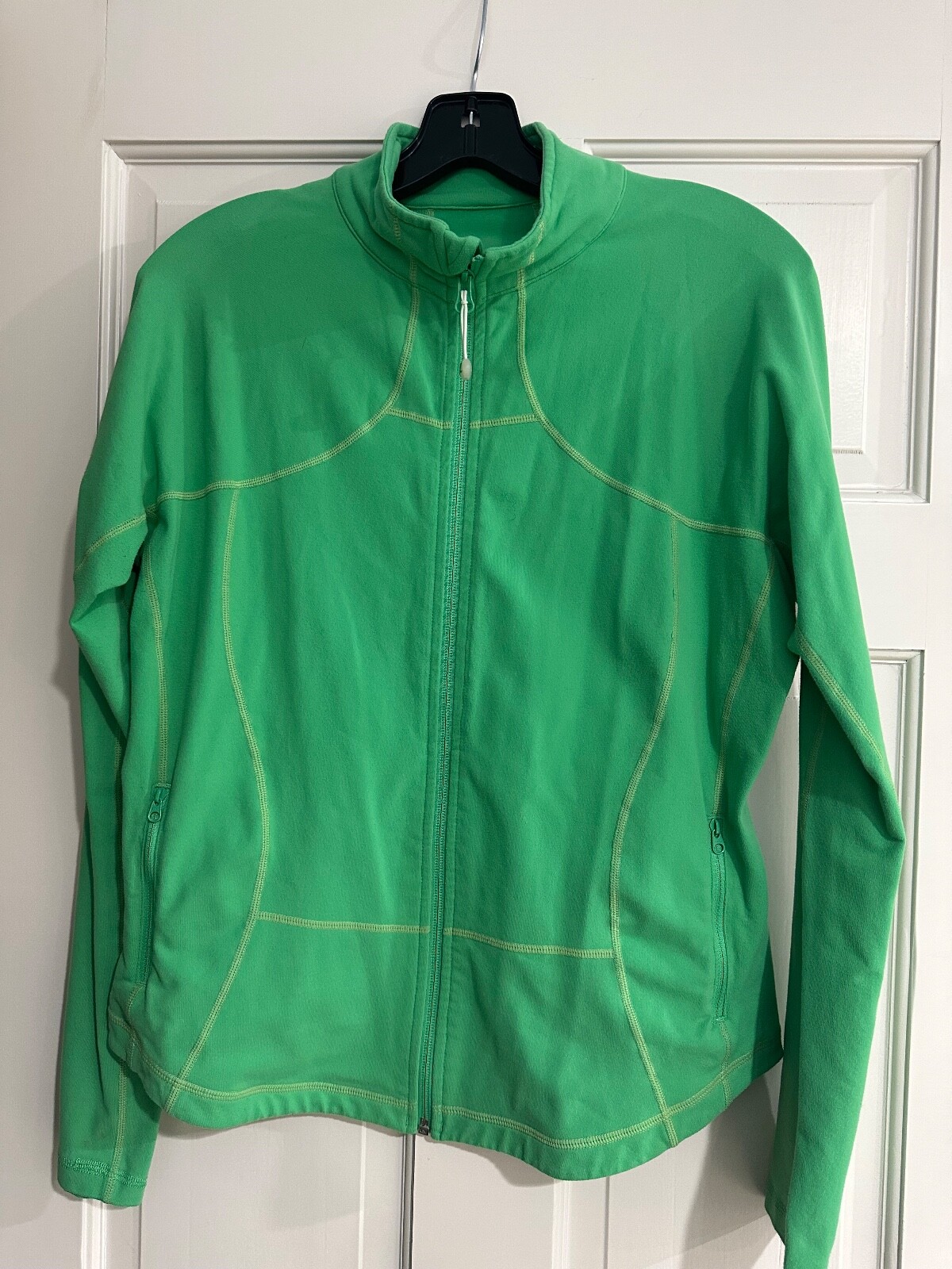 green Lululemon jacket size 8 eBay