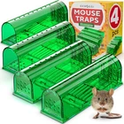 Humane Mouse Traps - 2 Pcs- Live Catch and Release green US Fast Ship