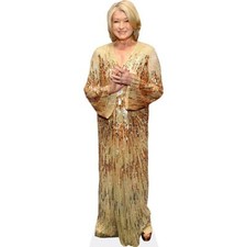 Martha Stewart (Gold Dress) Silhouette en carton Grandeur Nature