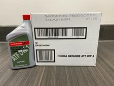 Genuine OEM Honda Automatic Transmission Fluid ATF DW-1 - Case of 12 08200-9008