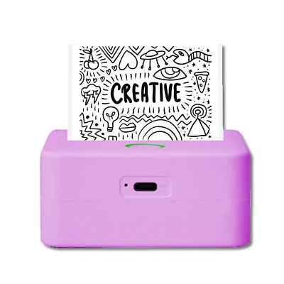 portable bluetooth wireless mini mobile printer