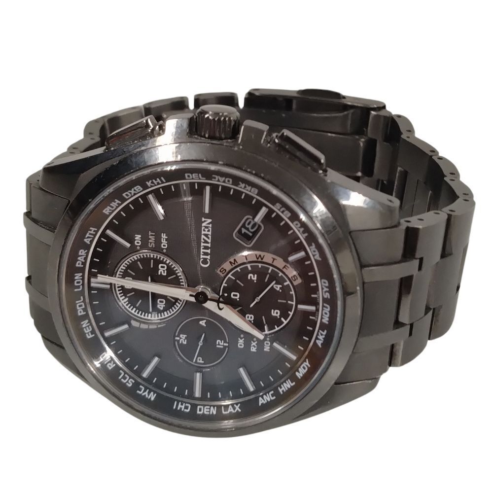 Citizen Attesa AT8044-56E Cal.H804 Day Date Eco Drive Solar Citizen Attesa AT8044-56E Cal.H804 Day Date Eco Drive Solar