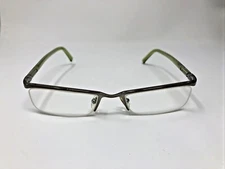 VOGUE EYEGLASSES FRAME VO 3670 838 50-18-135 GREEN HALF RIMLESS WOMENS CZ42