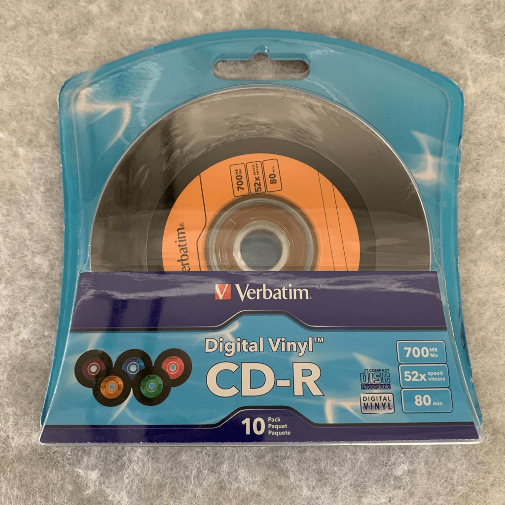 Verbatim Digital Vinyl CD-R 10 Pack *New*