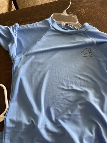 set lot 9 city art swim shirts rash guard size small 6/7 - Picture 5 of 12