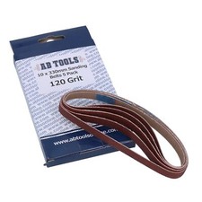 330mm x 10mm 120 Extra Fine Grit Sander Grinder Sanding Belts Abrasive Discs