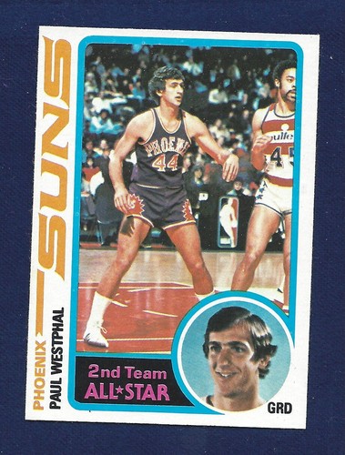 Paul Westphal #120 1978 Topps card
