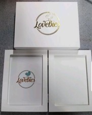 LOVEBIES BABY HANDPRINT FOOTPRINT KIT SMALL FRAME KIT 3D CASTING Unisex Keepsake