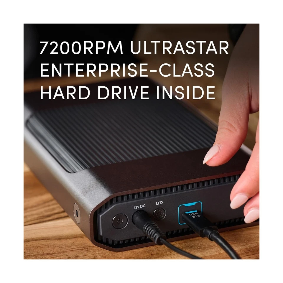 SanDisk Professional 12TB G-Drive Enterprise-Class External Desktop Hard Driv... - Image 3 of 4