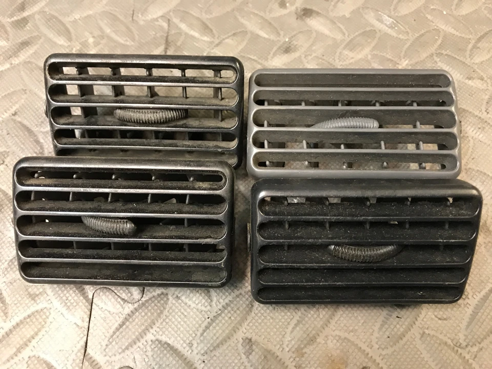 Juego de 4 persianas de ventilación para tablero de aire acondicionado calefacción Toyota XA10 Rav4 1996 1997 1998 1999 2000 Foto 2 de 4