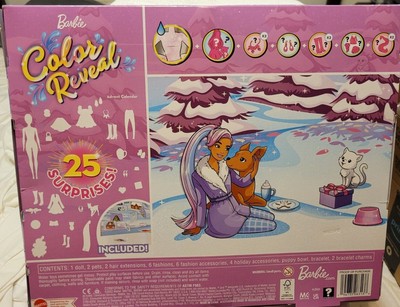 Barbie Color Reveal Doll with 24 more Surprises Advent Calendar NEW Sealed  Box | eBay