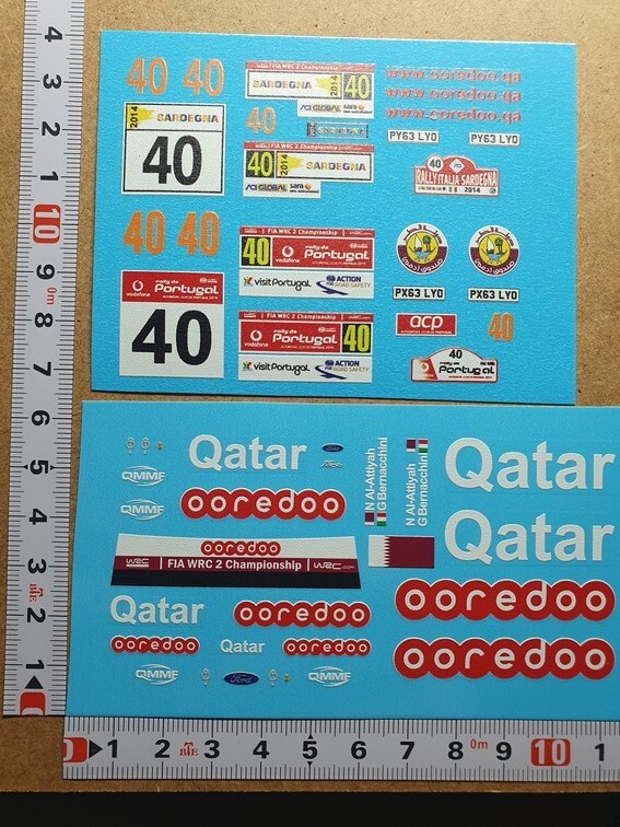Decals 1/24 Ford Fiesta RRC : résolvez le manque de détails de votre maquette