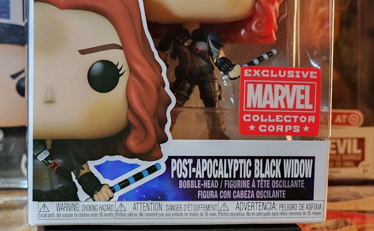 Funko Pop! Post Apocalyptic Black Widow #894 Marvel Secret