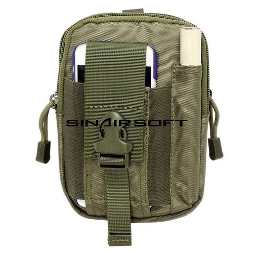 Tactical Molle Pouch Belt Waist Pack Bag Military Waist Fanny Pack Phone Pocket - Picture 14 of 16