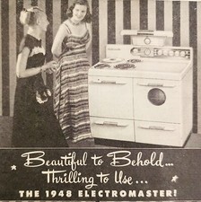 1947 Electronics Inc Stove And Oven Combination Advertisement Appliances DWNN17