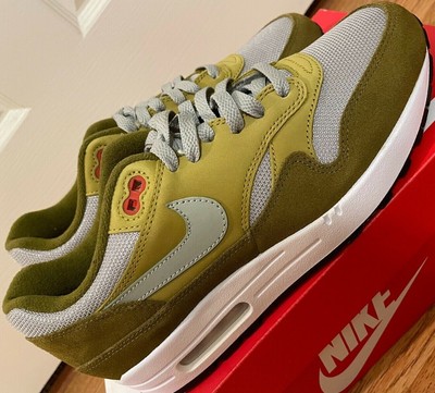 VNDS Nike Air Max 1 Green Olive Curry Pack Retro OG Mens Size 8 Zoom Used  QS PRM | eBay