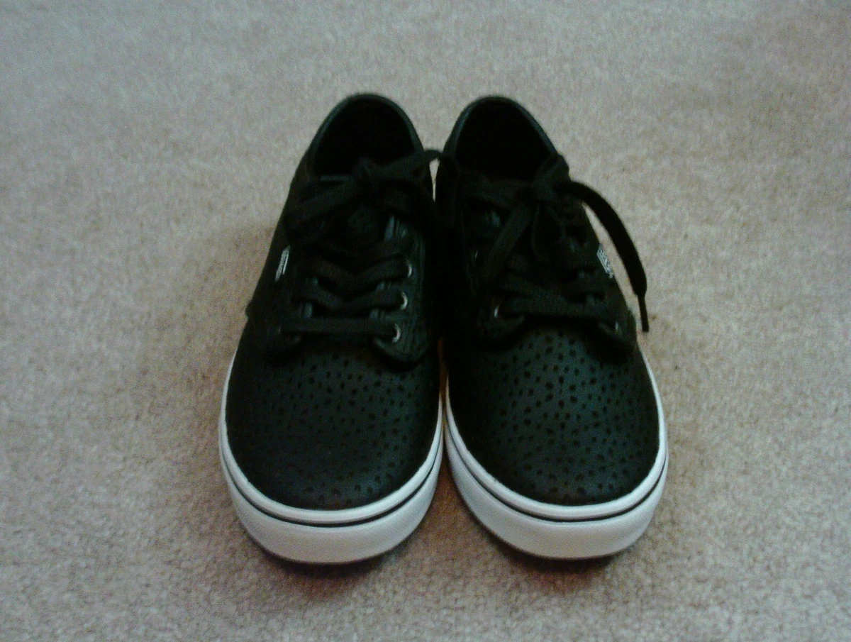 VANS Ultracush Atwood Perforated Black Sneakers Women s 6 eBay