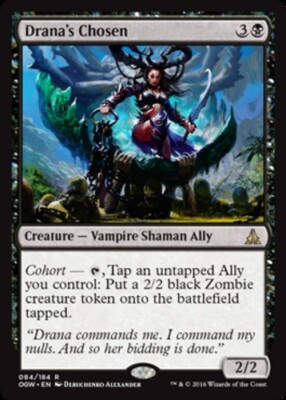 Drana's Chosen NM, English MTG Oath of the Gatewatch