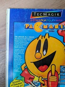 Mean Machines #8 Magazine - Sega UK - 1 of the 1st Sonic the Hedgehog Previews!