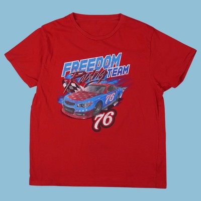 Vintage Nascar Freedom Racing Team 76 T-Shirt - XL