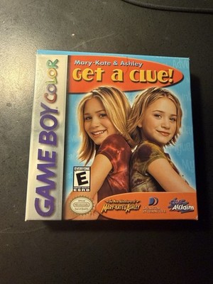 Mary-Kate & Ashley: Get a Clue CIB  And Pocket Planner. Authentic
