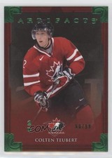 2013-14 Upper Deck Artifacts Team Canada Emerald /99 Colten Teubert #131 ie7