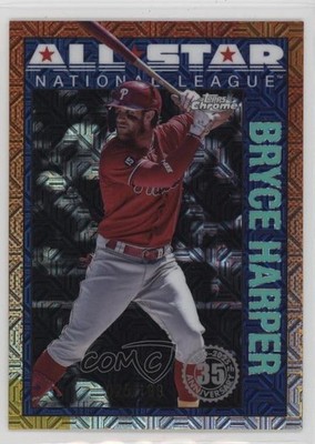 2025 Topps Series 2 Aqua Refractor 26/199 Bryce Harper #90ASC-19 1i0v