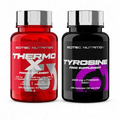 THERMO X + TYROSINE - reduces fatigue, concentration, more energy, weight loss