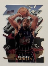 1998 Stadium Club Basketball Triumvirate #T14B Charles Barkley - Rockets