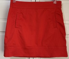 Classic Vineyard Vines Coral Mini Skirt Size 4 Preppy Versatile A-Line Fit