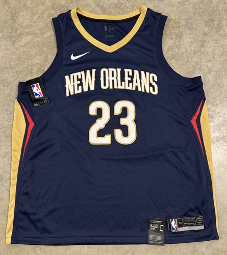Nike Swingman Anthony Davis New Orleans Pelicans Basketball Jersey 56 XXL NEW